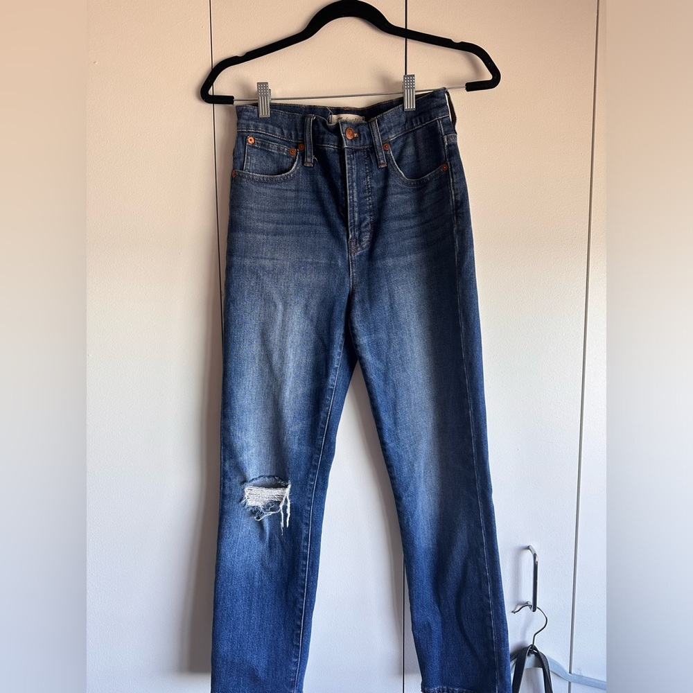 Madewell perfect vintage crop Jean